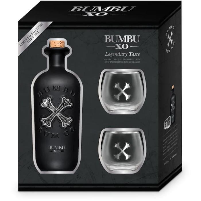 BUMBU RUM XO + PAHARE 0.7L -  | Pravalia cu licori.