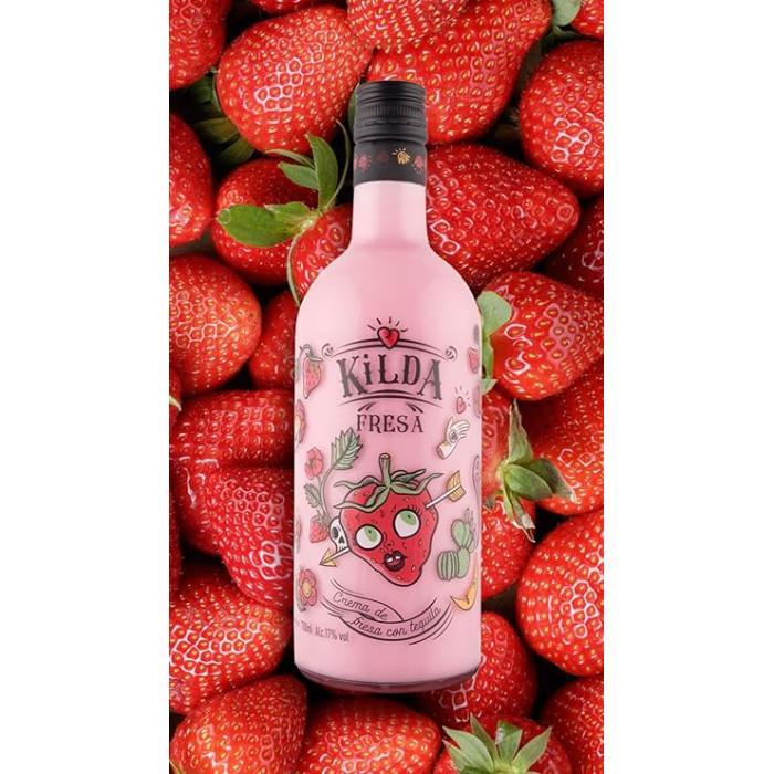 KILDA LICHIOR CREMA CAPSUNA CU TEQUILA 0.7L -  | Pravalia cu licori.
