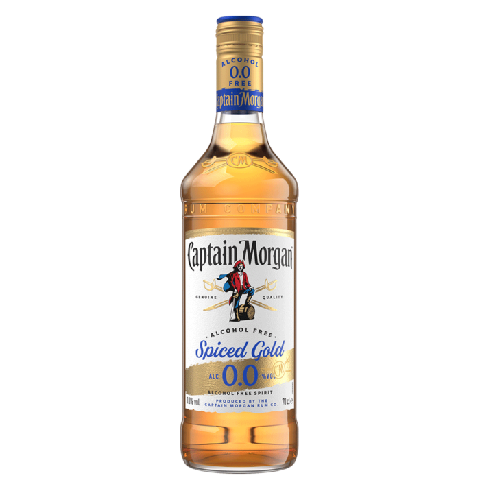 CAPTAIN MORGAN SPICED ROM FARA ALCOOL  0.7L