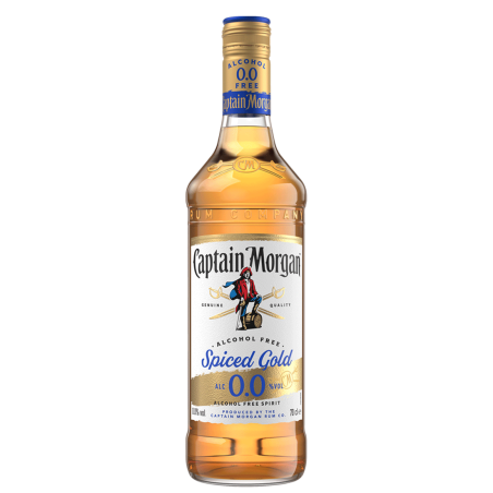 CAPTAIN MORGAN SPICED ROM FARA ALCOOL  0.7L