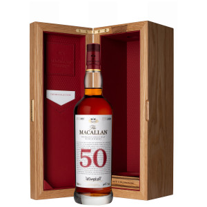 MACALLAN RED 50YO WHISKY 0.7L -  | Pravalia cu licori.