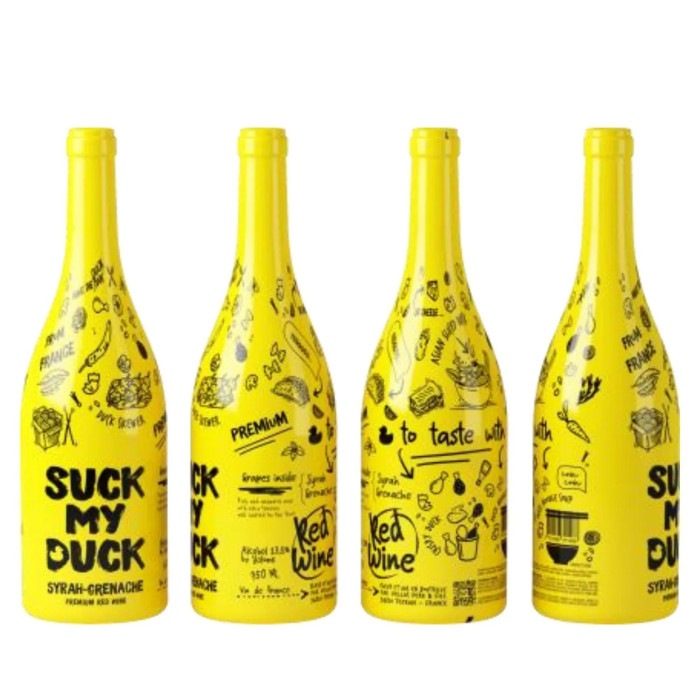 SUCK MY DUCK SYRAH VIN ROSU 0.75L -  | Pravalia cu licori.