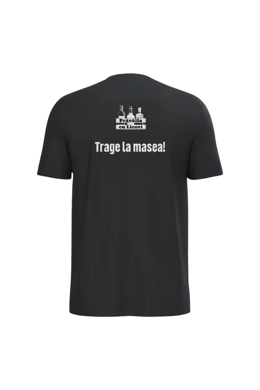 Tricou Mr Shot Club - spate